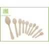 Buy cheap Birch Wooden elegant disposable dinnerware Customization 6" Length FSC FDA from wholesalers