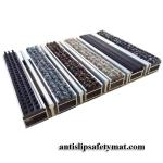 Heavy Traffic Non Slip Aluminum Floor Mat 10mm - 20mm Depth