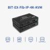 Buy cheap 4k30 UHD HDMI Extender HDCP 1.4 20km Rs232 EDID KVM Over Fiber Extender from wholesalers