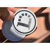 Buy cheap Silicone Rubber Backing, Printed With A Black Reflective Logo,For Clothing from wholesalers