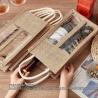 Buy cheap Double Window Two Bottles Burlap Jute Wine Bottle Bag Wedding, Party Favors, Christmas, Holiday And Wine Tasting from wholesalers