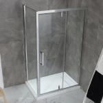 Clear Tempered Glass Shower Enclosure OEM Tempered Glass Shower Screen