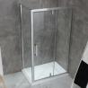 Buy cheap Clear Tempered Glass Shower Enclosure OEM Tempered Glass Shower Screen from wholesalers