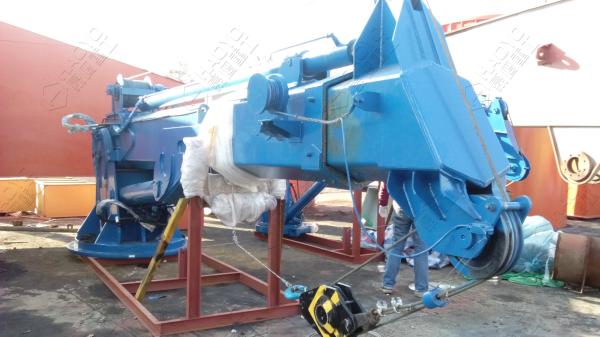 Buy cheap 4Ton Telescopic Deck Boom Offshore Crane Mechanism Manufacturers from wholesalers