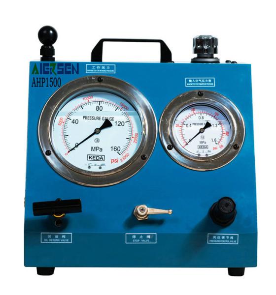 Buy cheap 1200 Bar Hydraulic High Pressure Pump Steel Portable Pneumatic Pump from wholesalers