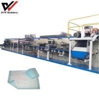 Buy cheap Medical Underpad Ladies Pad Making Machine Environmental Protection product