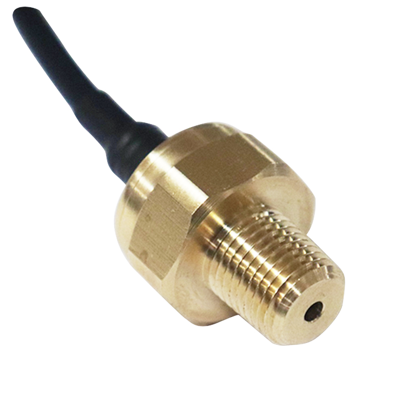Brass Electronic Water Pressure Sensor , 10 Bar 20 bar 1 4 Npt Pressure Sensor