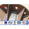 Buy cheap Monopostes High Mast Light Tower , Galvanized Steel Tubular Pole For Lamp from wholesalers