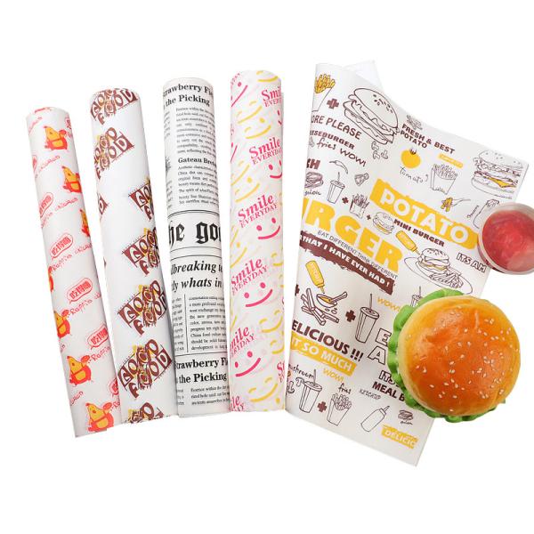 Buy cheap Non Toxic Custom Wrapping Paper , Food Packing Paper Hygiene No Fluorescer from wholesalers