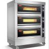 Buy cheap 3 Deck Oven 6 Pan Commercial Conveyor Electric Pizza Oven For Bakeries from wholesalers