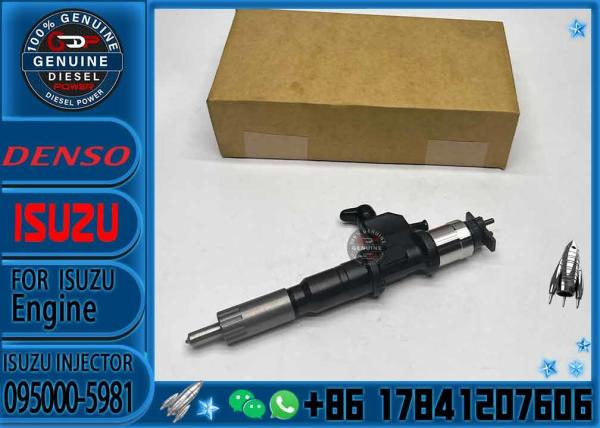 Buy cheap High Quality Common Rail Injector 095000-5980 095000-5981 095000-5982 for 6WF1 6WG1 Diesel Nozzle Assembly from wholesalers
