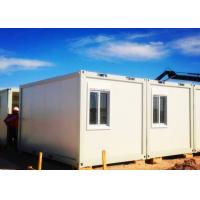 Buy cheap Exquisite Simple Moving Container Homes Anti - Seismic With Laser Cut Screen product