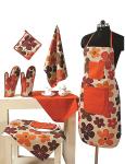 Ladies Apron, Adult Apron, Floral Apron, Kitchen Apron, Full Cooking Apron, Gift