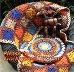 baby photo props handmade knit baby blank, table cover, handmade crochet,