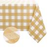Buy cheap Beige Plaid Disposable Table Cloths from wholesalers