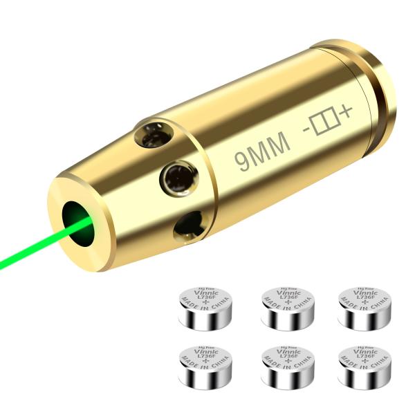 Buy cheap Green 9mm Laser Boresight 520nm Wavelength 9mm Handgun Laser Sight from wholesalers