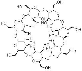 Buy cheap Mono(6-deoxy-6-amino)-beta-cyclodextrin [29390-67-8] from wholesalers