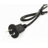 Buy cheap Japanese black 2 Pin Power Cord with stripped end 0.5m-10m copper power cable from wholesalers