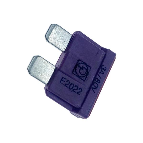 FKS Medium Auto Blade Fuses ATO ATC 3A 80VDC Purple Violet 166.7000.4302