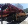 Buy cheap Semi-Dry Shotcrete Type 2012 Hino 49m Concrete Pump with Vibrating Amplitude of 2.6mm from wholesalers