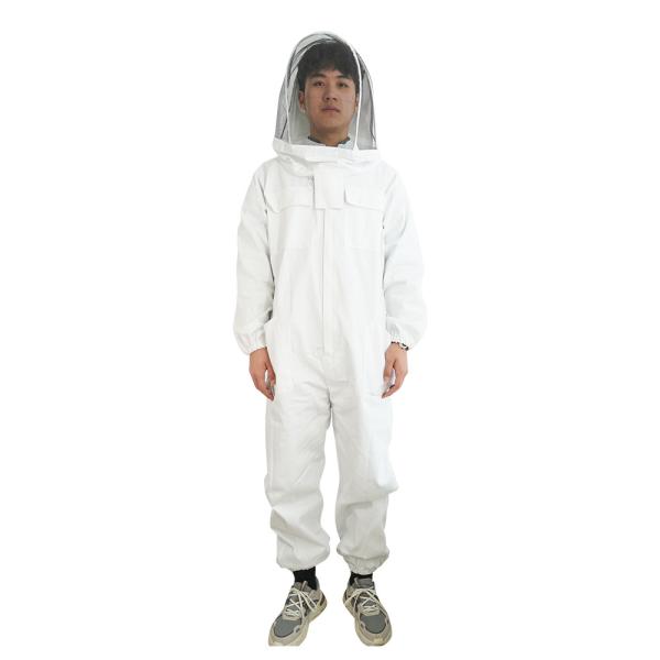 Buy cheap Cotton Beekeeping Protective Clothing Fireproofing Net Hooded Coveralls from wholesalers