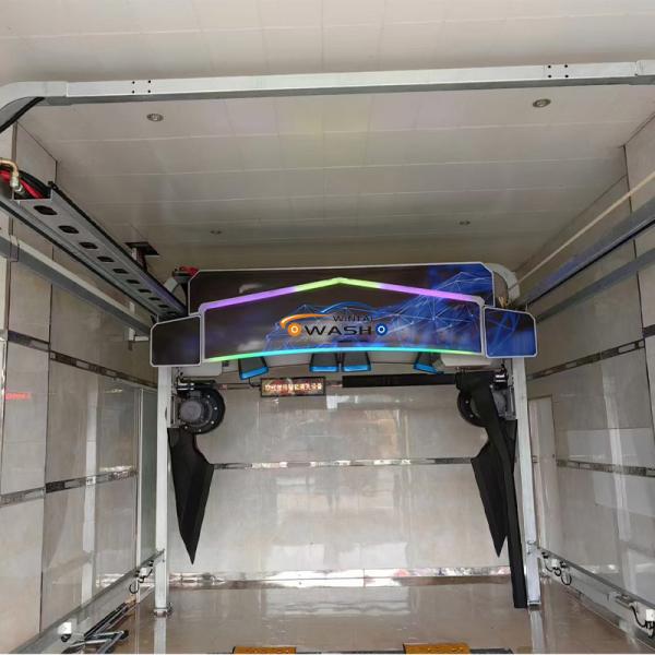 Yellow WT-518A Gantry Type Touchless Car Washing Machine With 5KW Motor