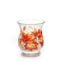 Buy cheap glass hurricane w/drawing product