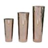 Buy cheap Quality stand planters cylindrical round metal flower pots from wholesalers