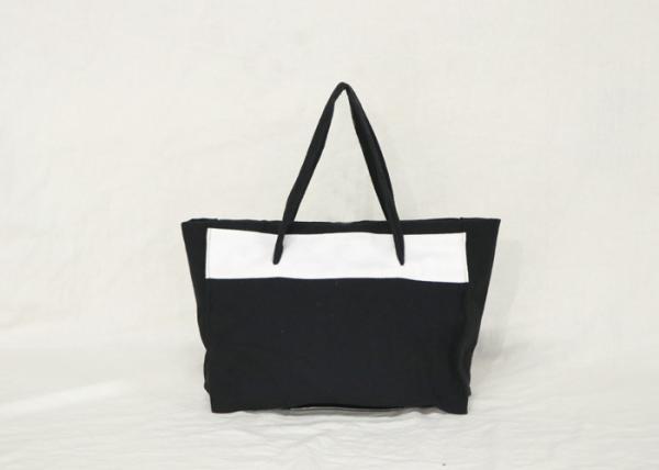 Buy cheap Simple Spliced Double Functional Usage Women's Canvas Tote Bags from wholesalers