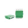 Buy cheap LC APC/UPC Quad No Skylight Fiber Optic Adapter from wholesalers