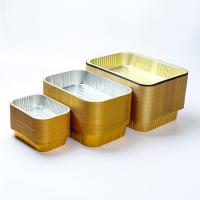 Buy cheap OEM ODM Aluminum Tin Foil Food Takeaway Boxes Thicken Sealed product