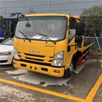 Buy cheap 5 Tons KV600 Isuzu Japan Flatbed Truck Tow Truck Euro 5 Emission Standard product