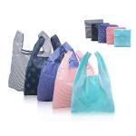 Waterproof 210D Reusable Foldable Shopping Bag For Supermarket