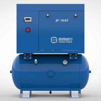 Buy cheap Jufeng single phase permanent magnet screw air compressor 10hp 7.5kw product