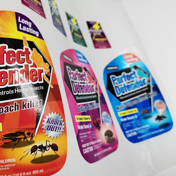 Buy cheap PVC Films Chemical Products Labels Glossy Lamination Pet Bottle Labels from wholesalers