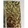 Buy cheap 2019 Hot Sale Copper Ripple Pattern 1219*2438 Stainless Steel Mirror Sheets From Foshan Factory from wholesalers