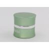 Buy cheap Eye Cream Green Glass Cosmetic Jars 15g Cosmetic Packing Aluminum Shell from wholesalers