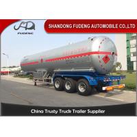 Buy cheap 58800 Liters LPG Tank Trailer 40 Foot LPG Storage Tank Steel / Aluminum Material product