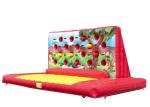 Outdoor Inflatable Sports Games Boxing Wall 4.1 X 6.4 X 2.8 M 0.55mm Plato PVC