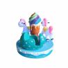 Buy cheap 3 Seats Fun Carousel Kiddie Ride Amusement Doll Machine Customized from wholesalers