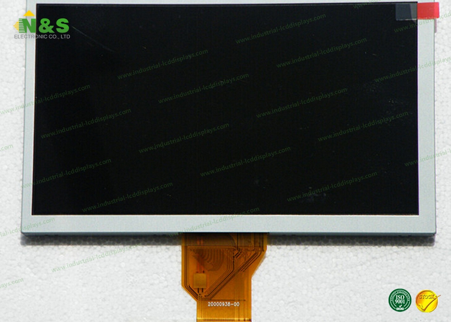 8.0 inch AT080TN64 Innolux LCD Panel , 450 cd / m² Brightness industrial lcd display