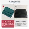 Buy cheap ANTI-THEFT BRUSH WOMEN'S LEATHER WALLET SHORT CARD BAG THREE FOLD SMALL WALLET RFID MINI COWHIDE COIN WALLET CROSS-BORDE from wholesalers