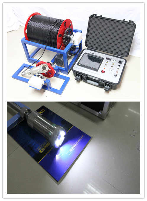 Vertical Drilling Hole Real Time HD Borehole Video Rotary Camera