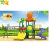 Buy cheap Galvanized Pipe Plastic Playground Equipment Outdoor Kid Slide With Swing from wholesalers