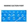 Buy cheap MARINE SUCTION - OIL TANK SUCTION - WATER TANK SUCTION MATERIAL - CARBON STEEL HOT GALVANIZED from wholesalers