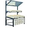 Buy cheap Supermarket Fruit And Vegetables Shelves Wood And Cold Rolled Steel from wholesalers