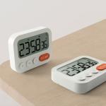 90dB Indoor Outdoor Thermometer Digital Timer Clock With Alarm