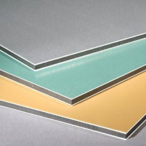 Buy cheap 0.21mm Aluminum PVDF Composite Panel Metal Wall Cladding from wholesalers