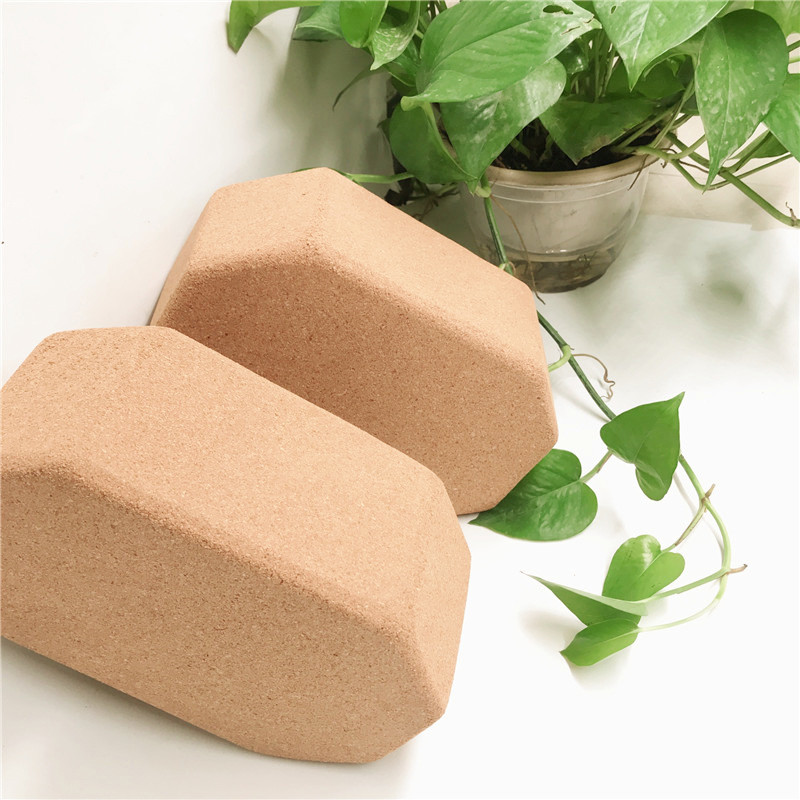 OEM Renewable Yoga Cork Blocks Bricks For Pilates Keep Balance