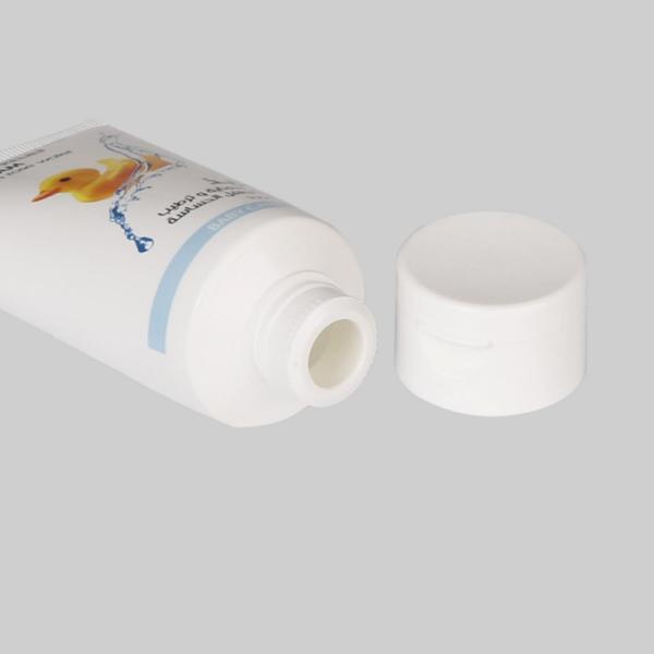 Buy cheap 70-180ml Face Wash Packaging Tube Custom Plastic Cosmetic With Flip Cap from wholesalers